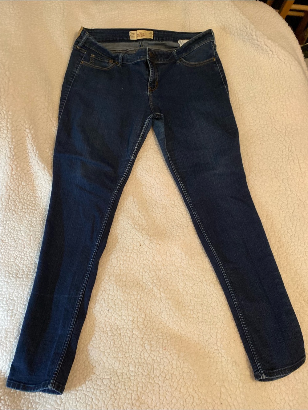 Hollister 15R Women's Dark Indigo Stretch Skinny Jeans